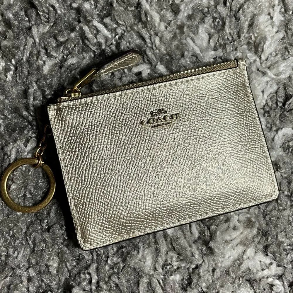NWT Coach Metallic Mini ID Skinny - Picture 2 of 8